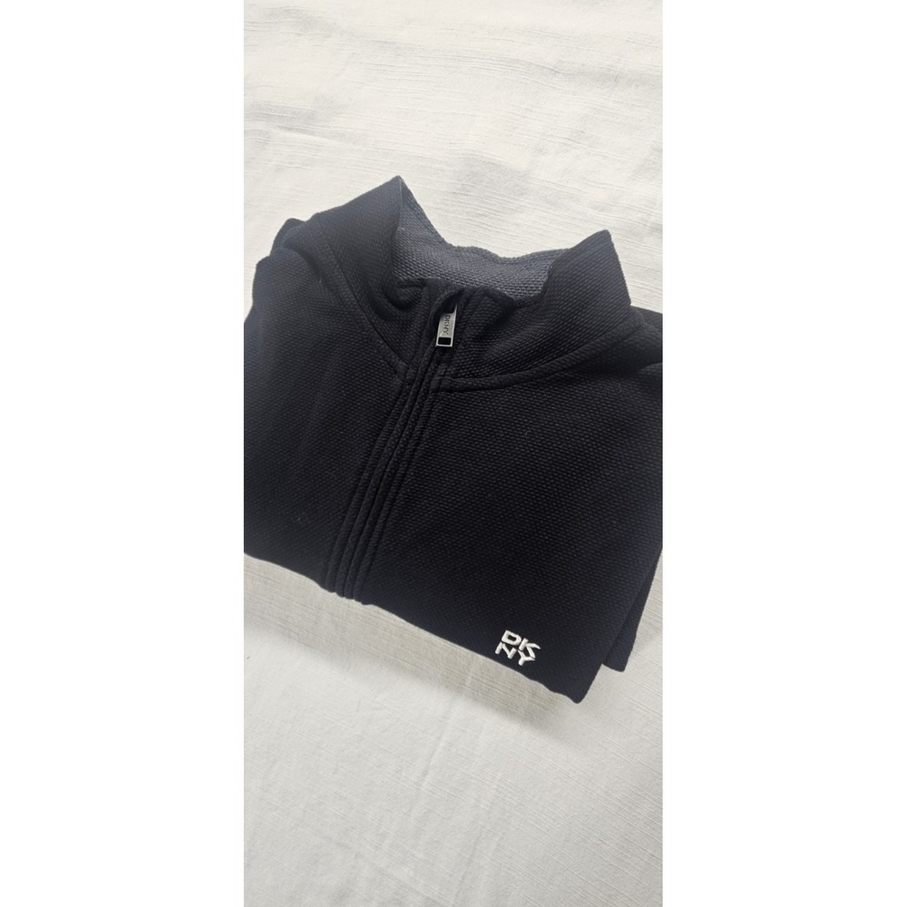 Men's DKNY Long Sleeve Quarter Zip Shirt Size L
